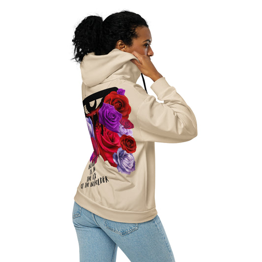 PEACE LOVE HAPPINESS - Unisex zip hoodie