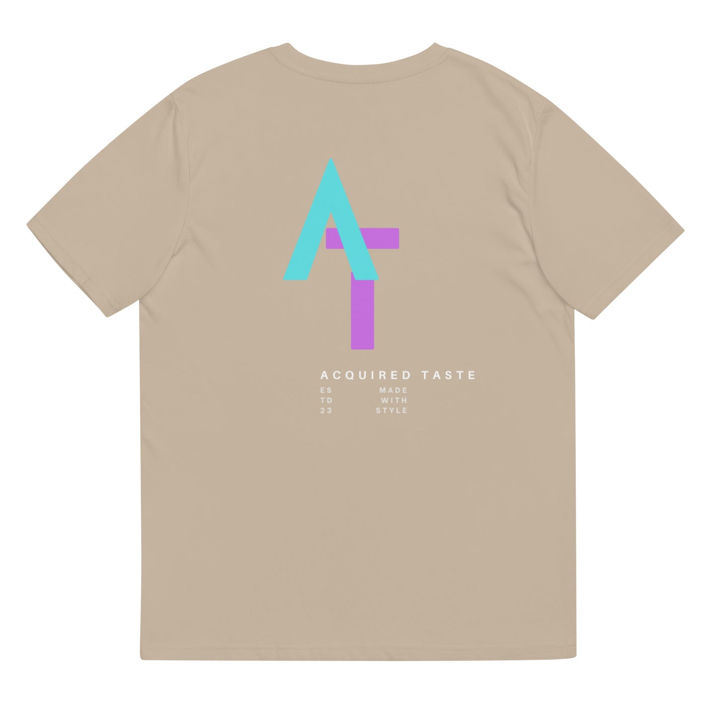 Acquired Taste Unisex organic cotton t-shirt