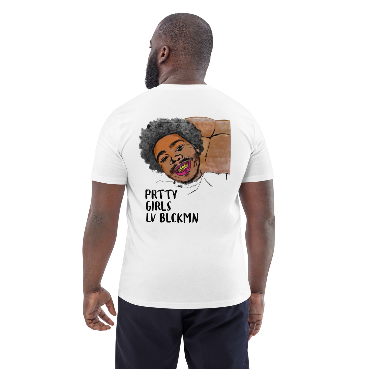 PRTTY GRLS LV BLCKMN - Unisex organic cotton t-shirt