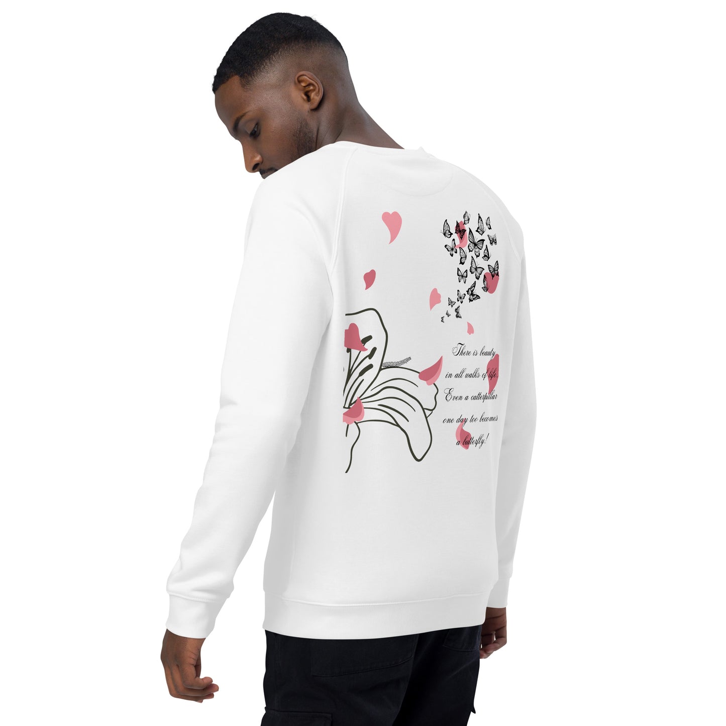 VVA Unisex organic raglan sweatshirt