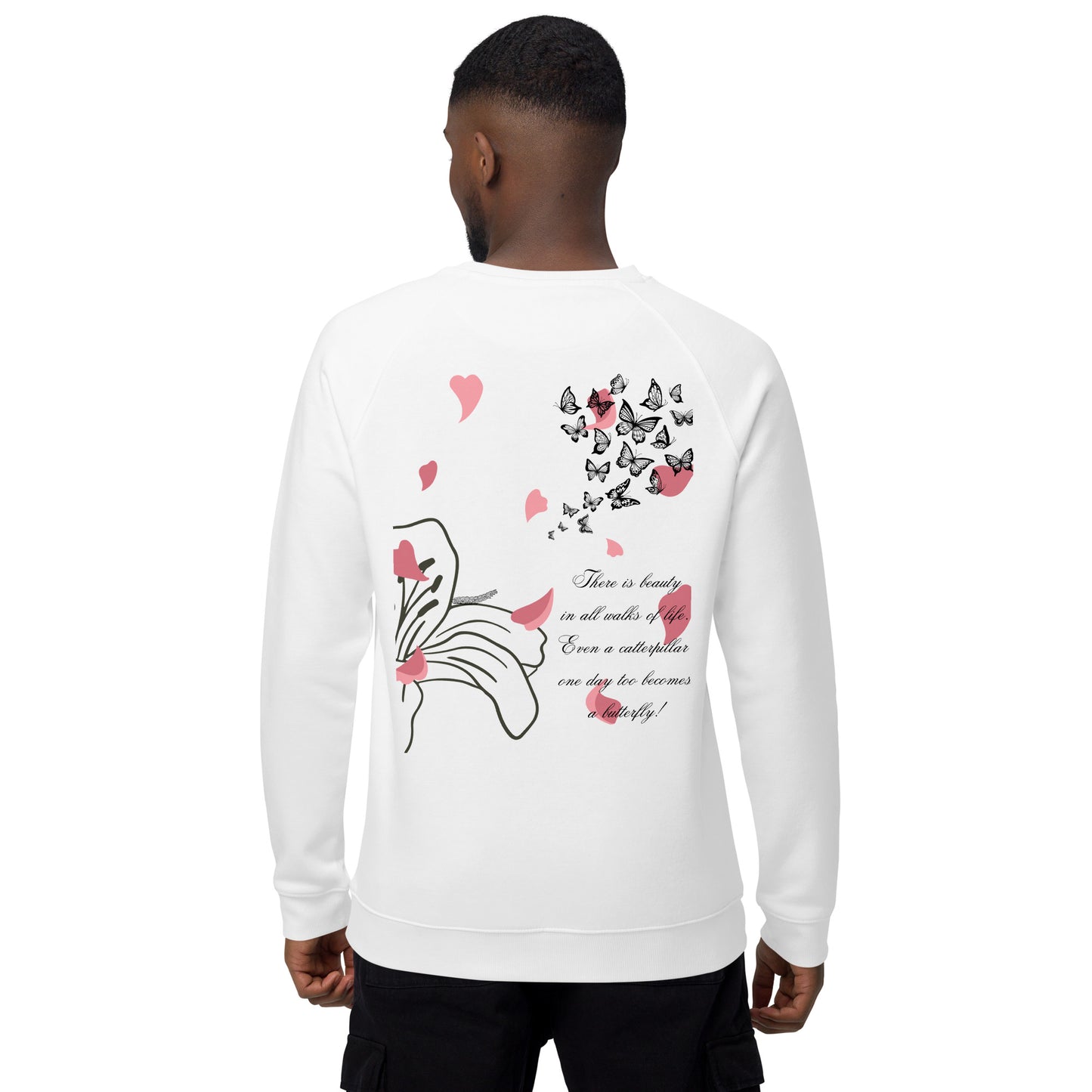 VVA Unisex organic raglan sweatshirt