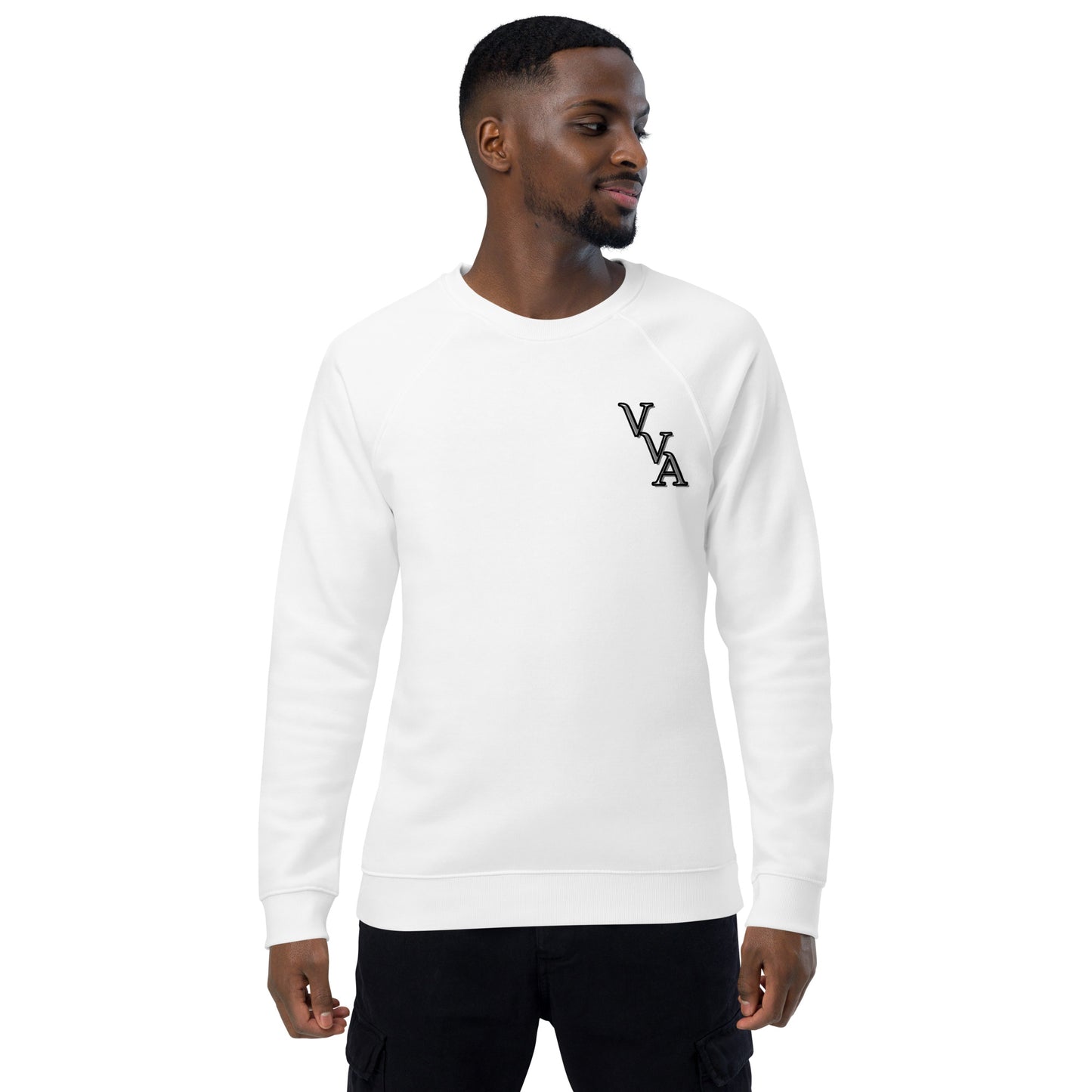 VVA Unisex organic raglan sweatshirt