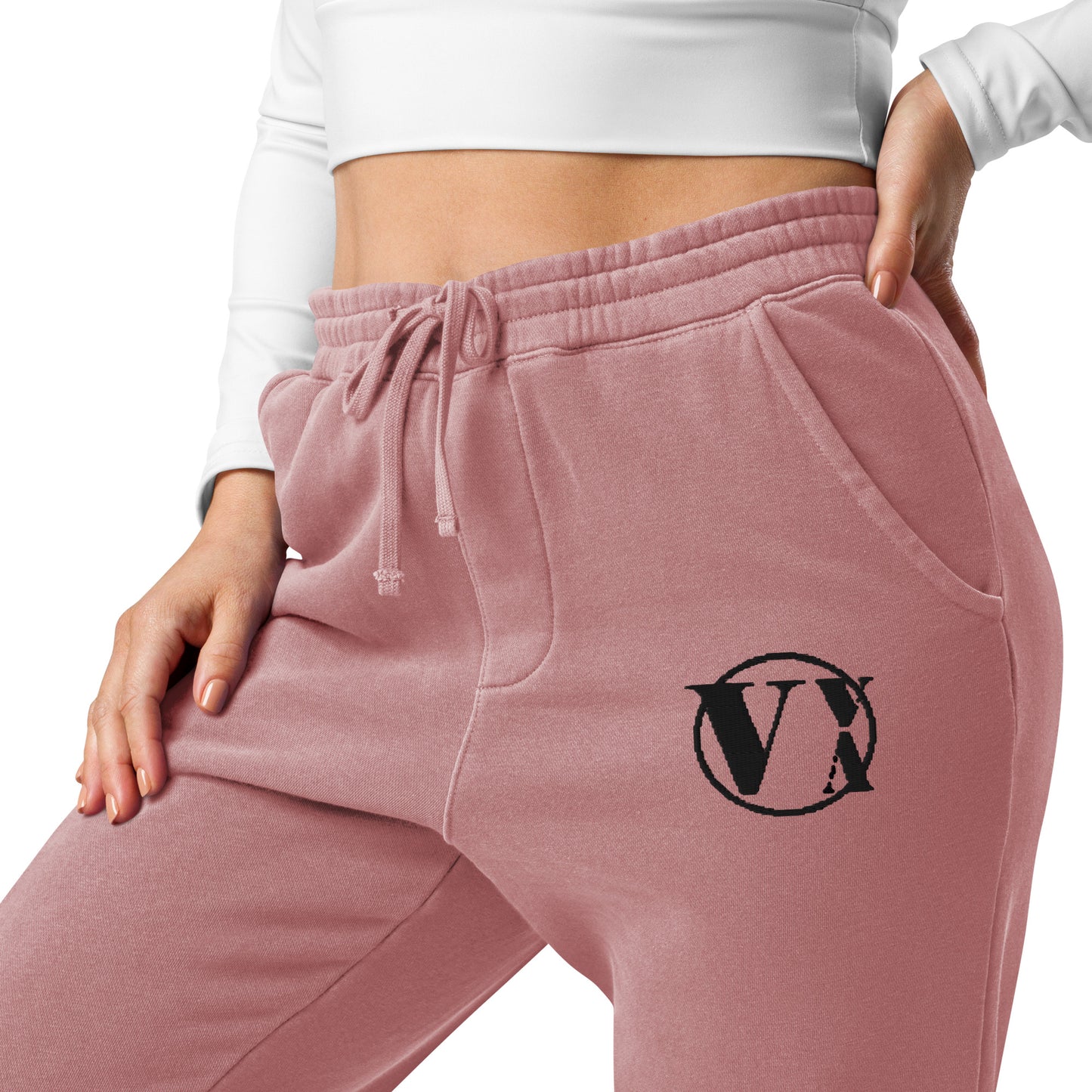 Unisex pigment-dyed sweatpants