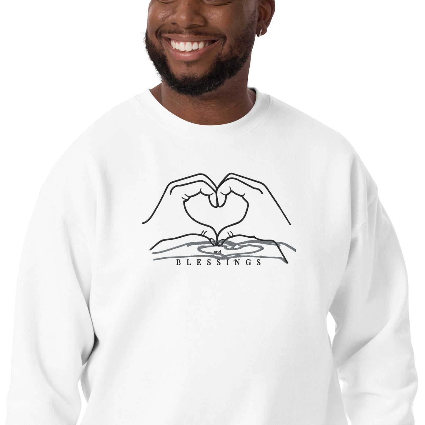 Love n Blessings - Unisex Premium Sweatshirt